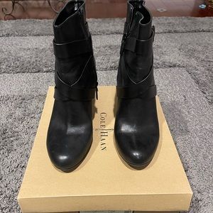 COLE HAAN CHEYANNE BELT BOOTIE